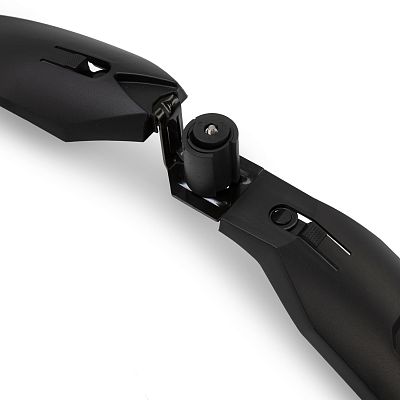 Превью Крыло 27.5" Крыло велосипедное переднее CLUXX Scape 26"-29" Black/Grey